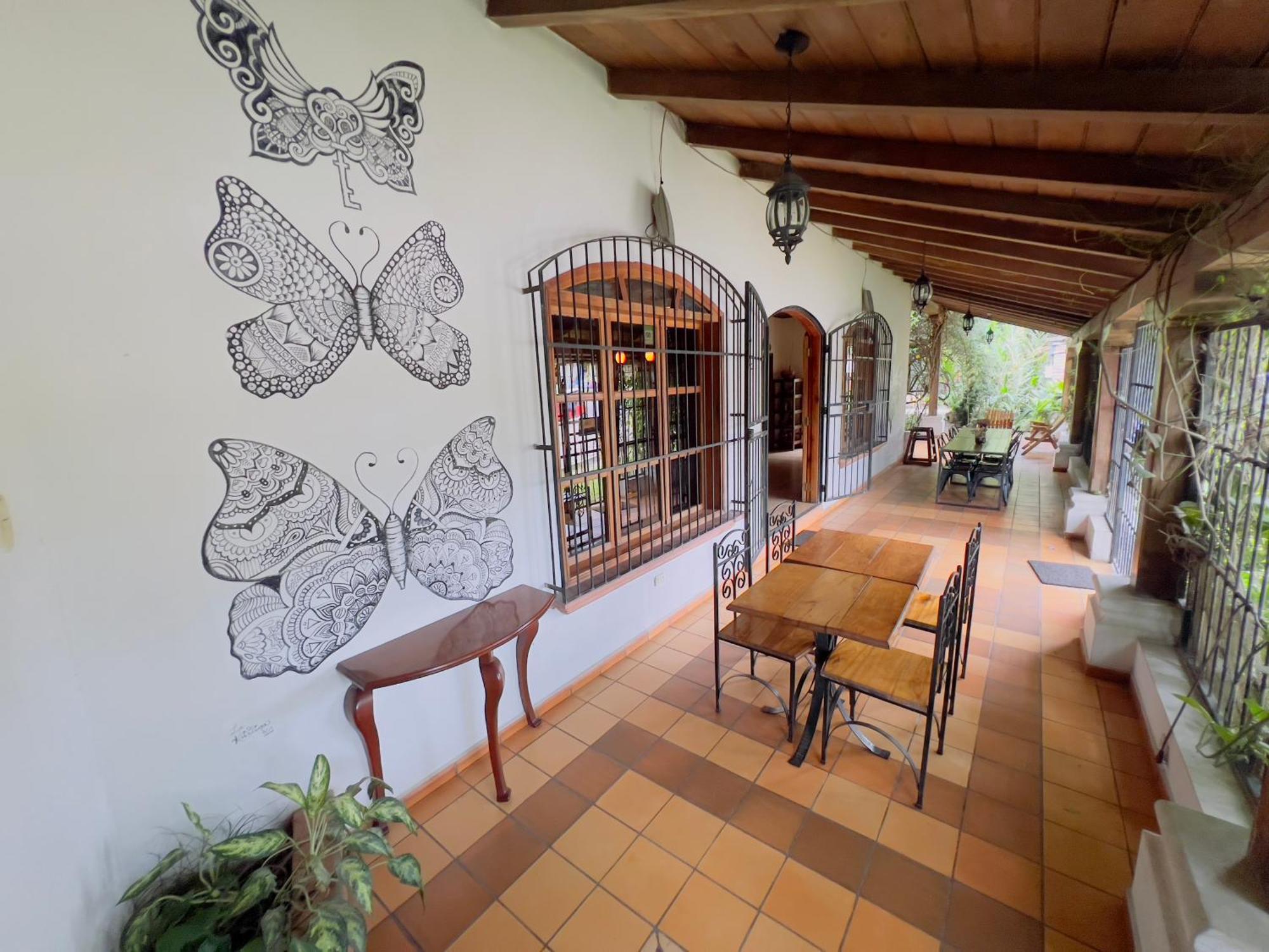 Jardin Cafe Hotel & Restaurant Gracias Bagian luar foto