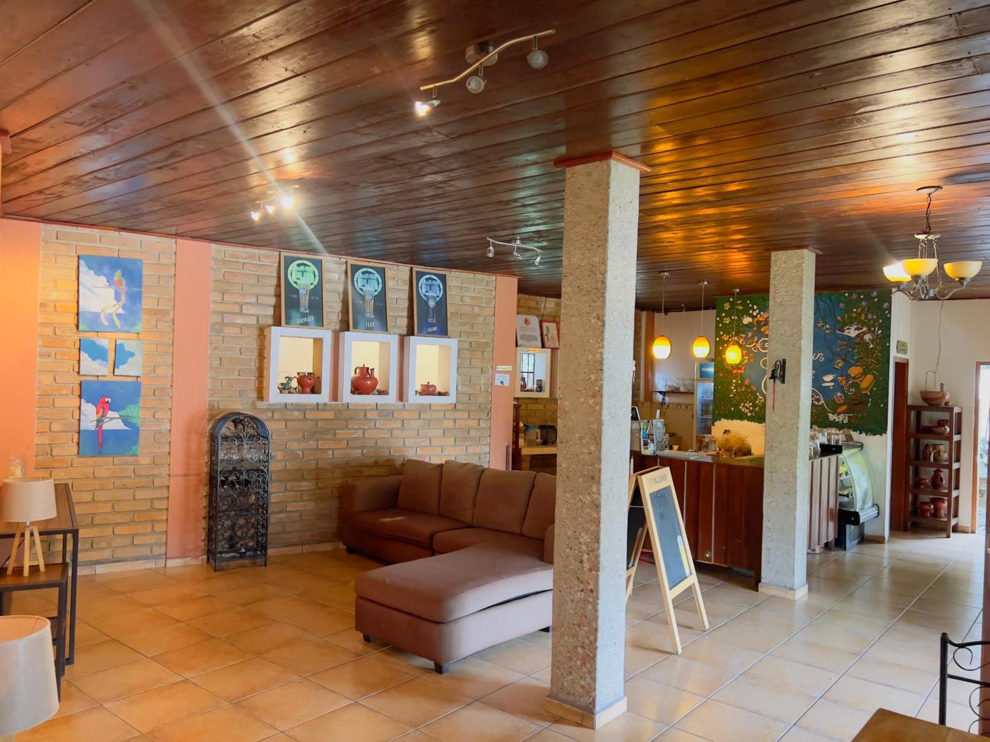 Jardin Cafe Hotel & Restaurant Gracias Bagian luar foto